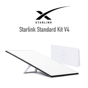 Alternative view of Starlink Standard Kit V4 Gen 3