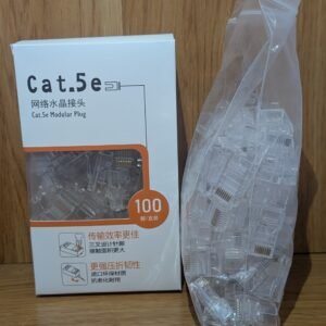 Alternative view of Cat5e Modular RJ45 Connector Plug